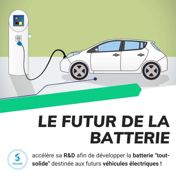 Solvay développe de nouvelles batteries