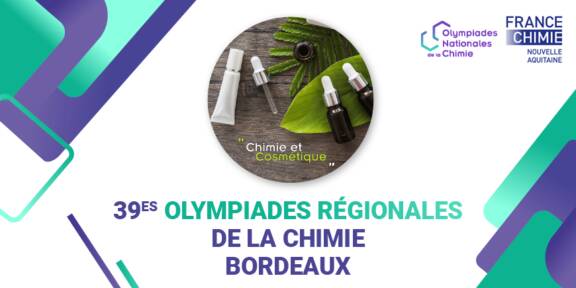 39es Olympiades Régionales de la Chimie - Remise des prix Bordeaux