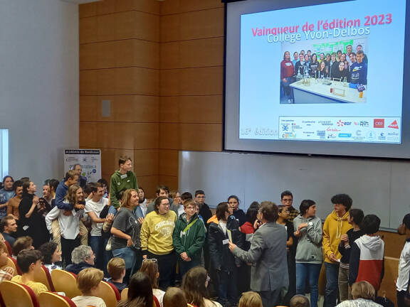 Finale du concours Cgénial - Académie de Bordeaux